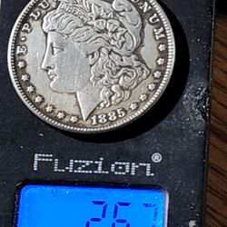 1885 Morgan Dollar Coin