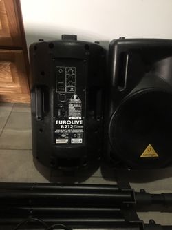 BERINGER power speakers 🔊 12 inches 550 watts