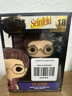 Seinfeld Elaine Pop Pin 