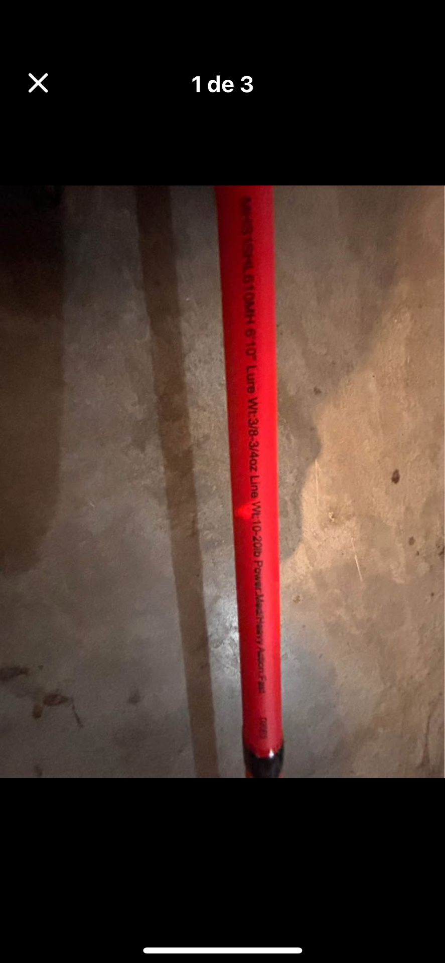 fishing rod 6 10”