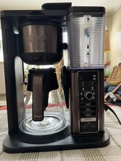 Ninja Specialty Coffee Maker with Fold-Away Frother & Glass Carafe – $75
