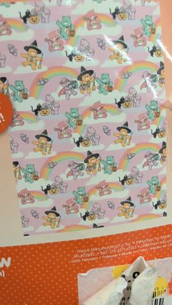 Care Bears Halloween Blanket