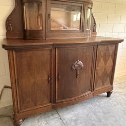 Antique Buffet Cabinet 
