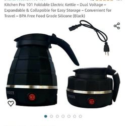 Foldable Electric Kettle - Hot water Heater