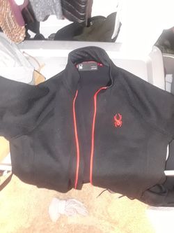 Men Spyder Fleece Jacket sizeXL
