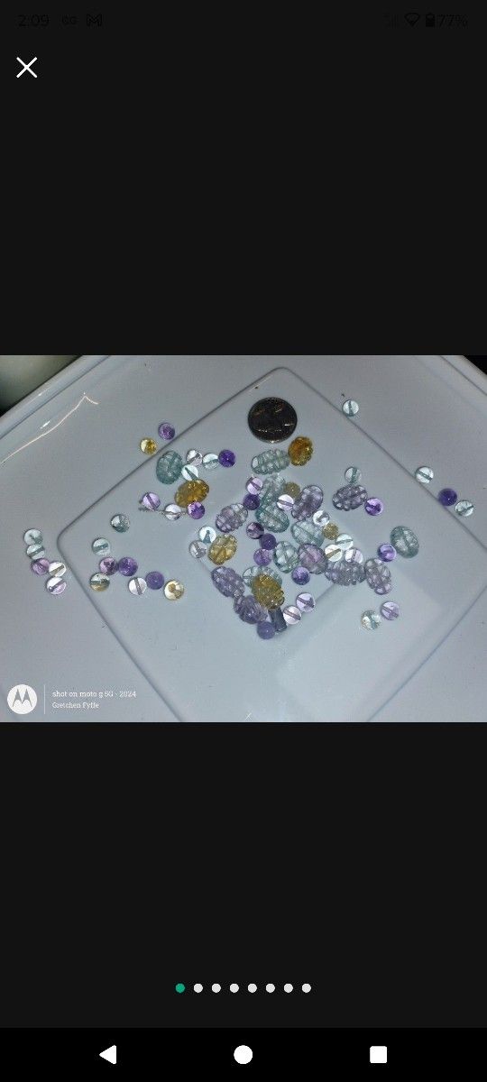 Lot Of Semi Precious Beads