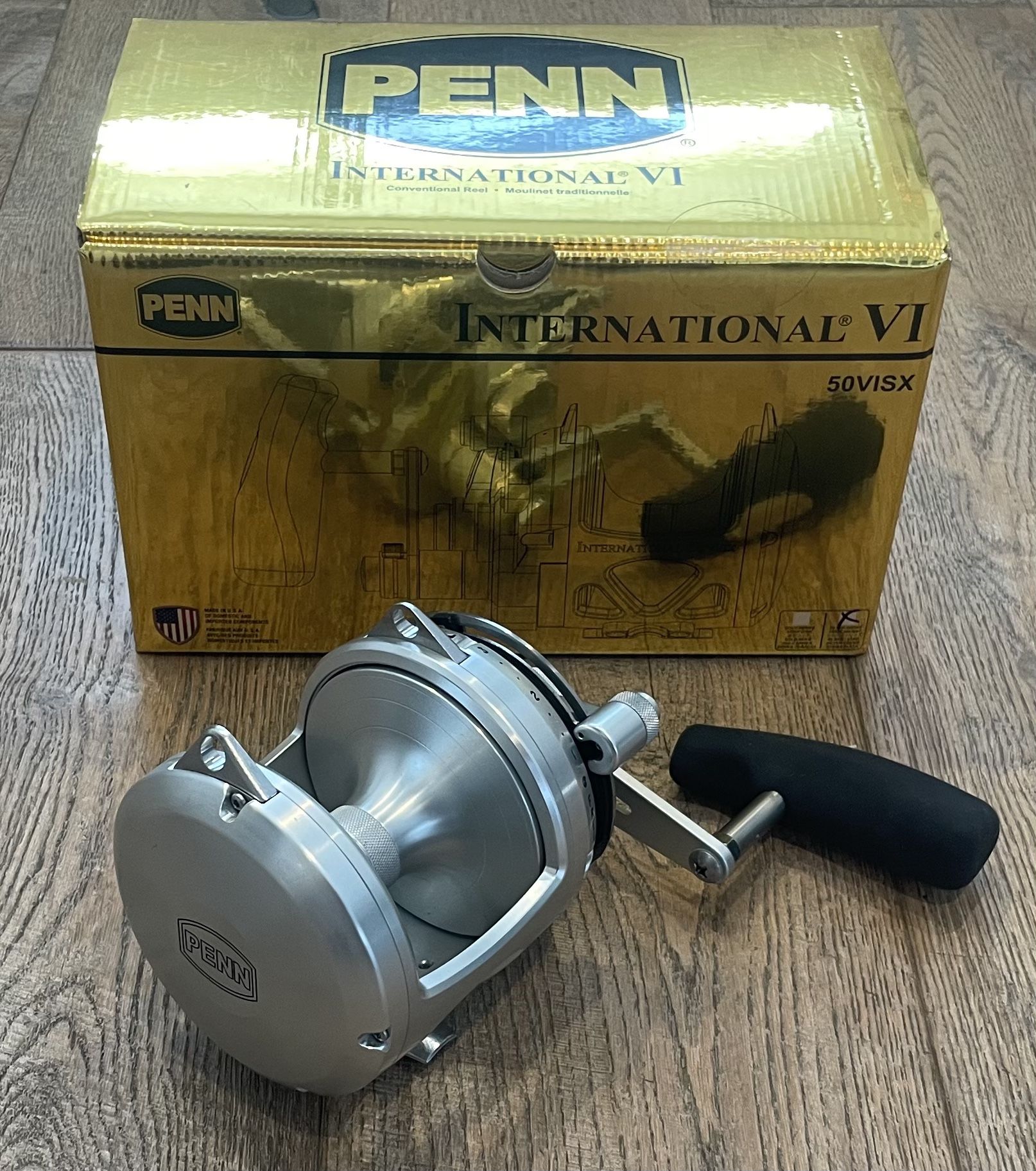 Penn VISX 50 Fishing Reel Brand New