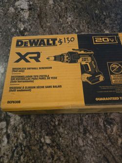 DEWALT 20v Xr Nuevo Tool Only