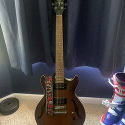 Ibanez Electric Guitar And Amp 