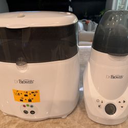 Dr Brown’s bottle sterilizer + bottle warmer