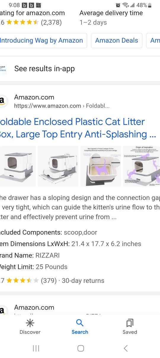 Foldable Cat Litter Box