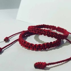 Red Good Luck Bracelets 