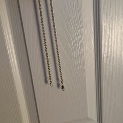 Real silver chain new