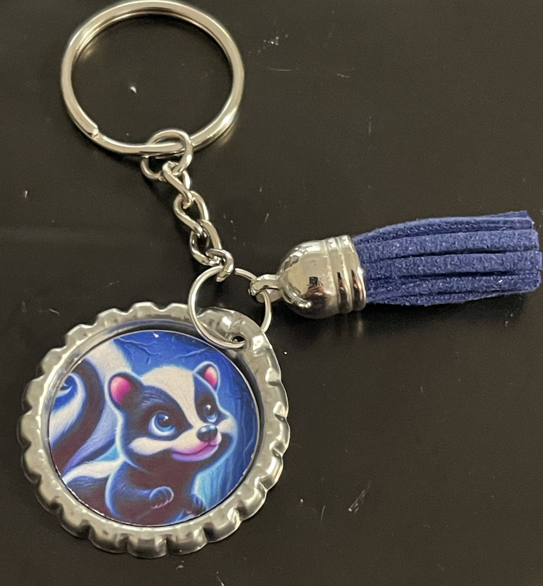 Skunk Keychain