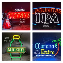 80+ Neon Signs and more for sale!