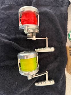 2 Boss magnum 665H Twin drag reels