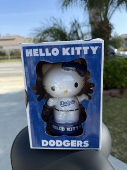 Dodger Hello Kitty Bobble Head New Never Opened