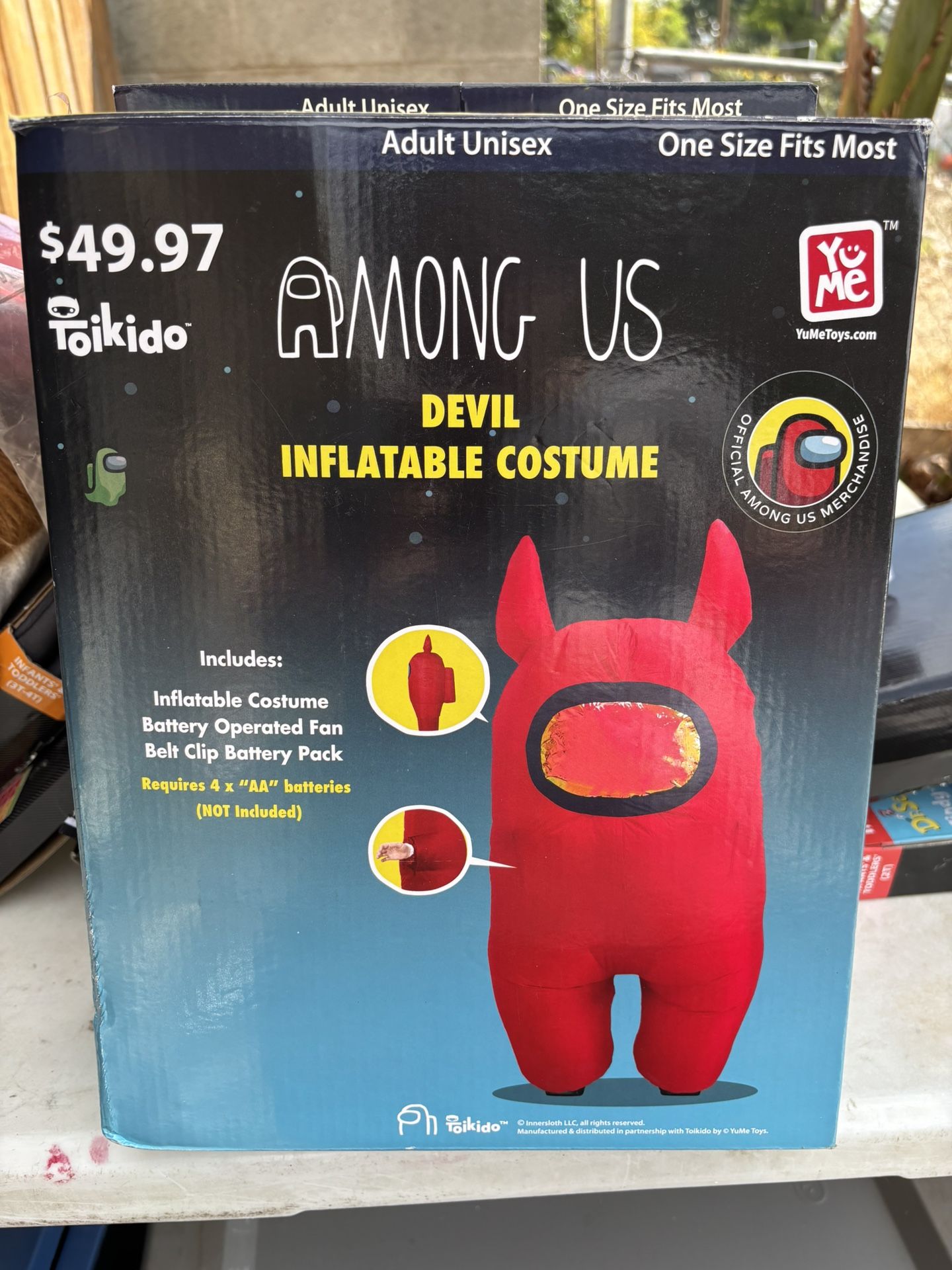 Among Us Devil Inflatable