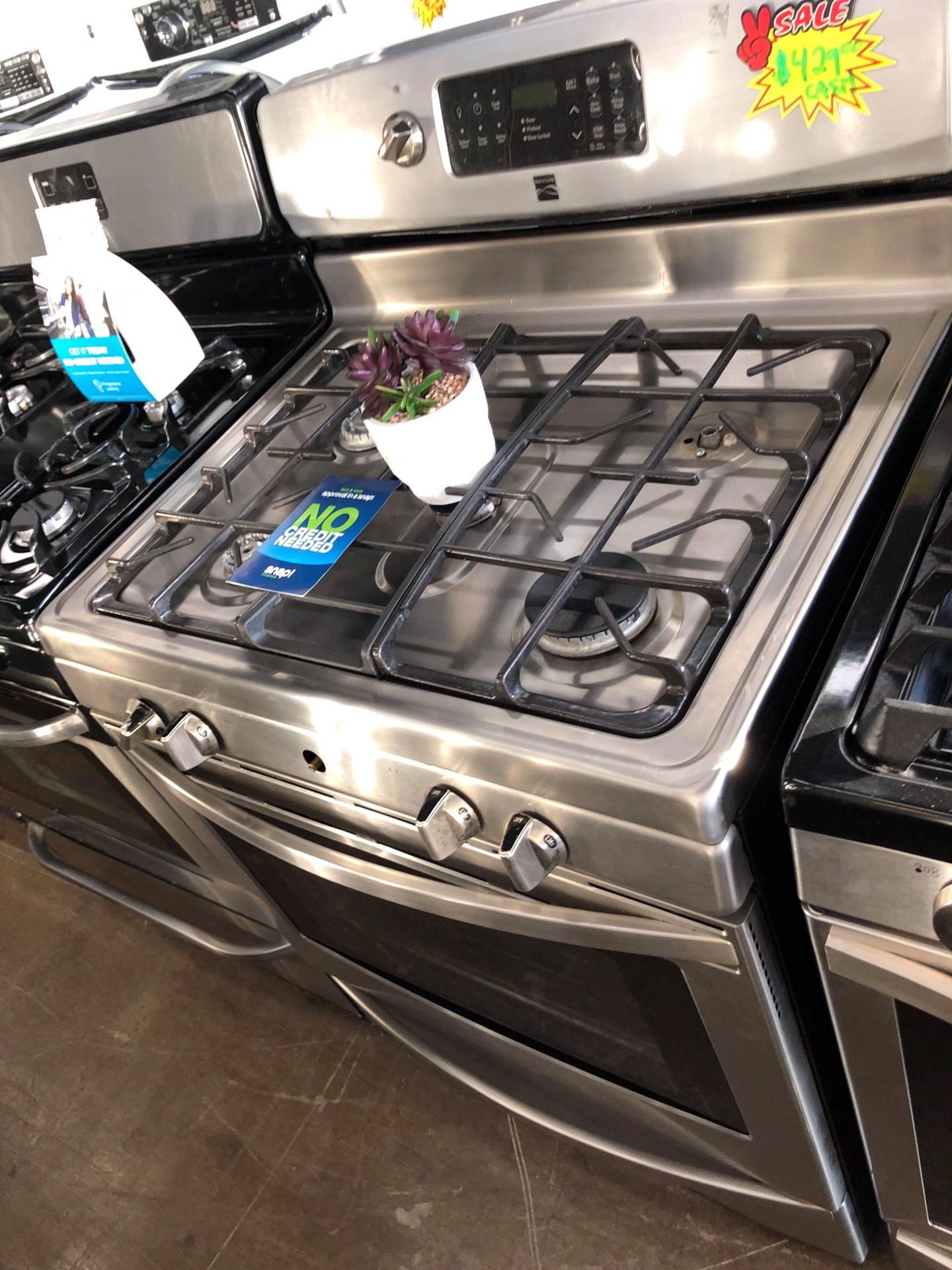 Kenmore stainless steel stove