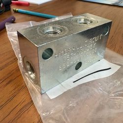 HCT Plated Swivel Mount Block 