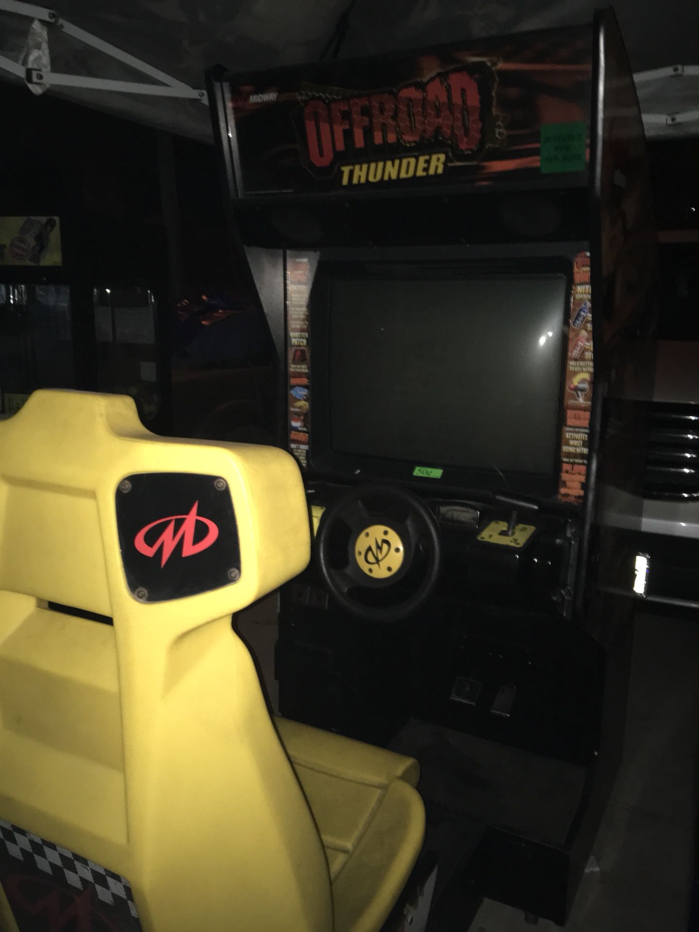 Off road Thunder arcade coin operated video game