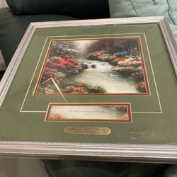 3 Thomas Kinkade Framed Pictures