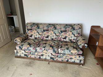 Free antique couch clean