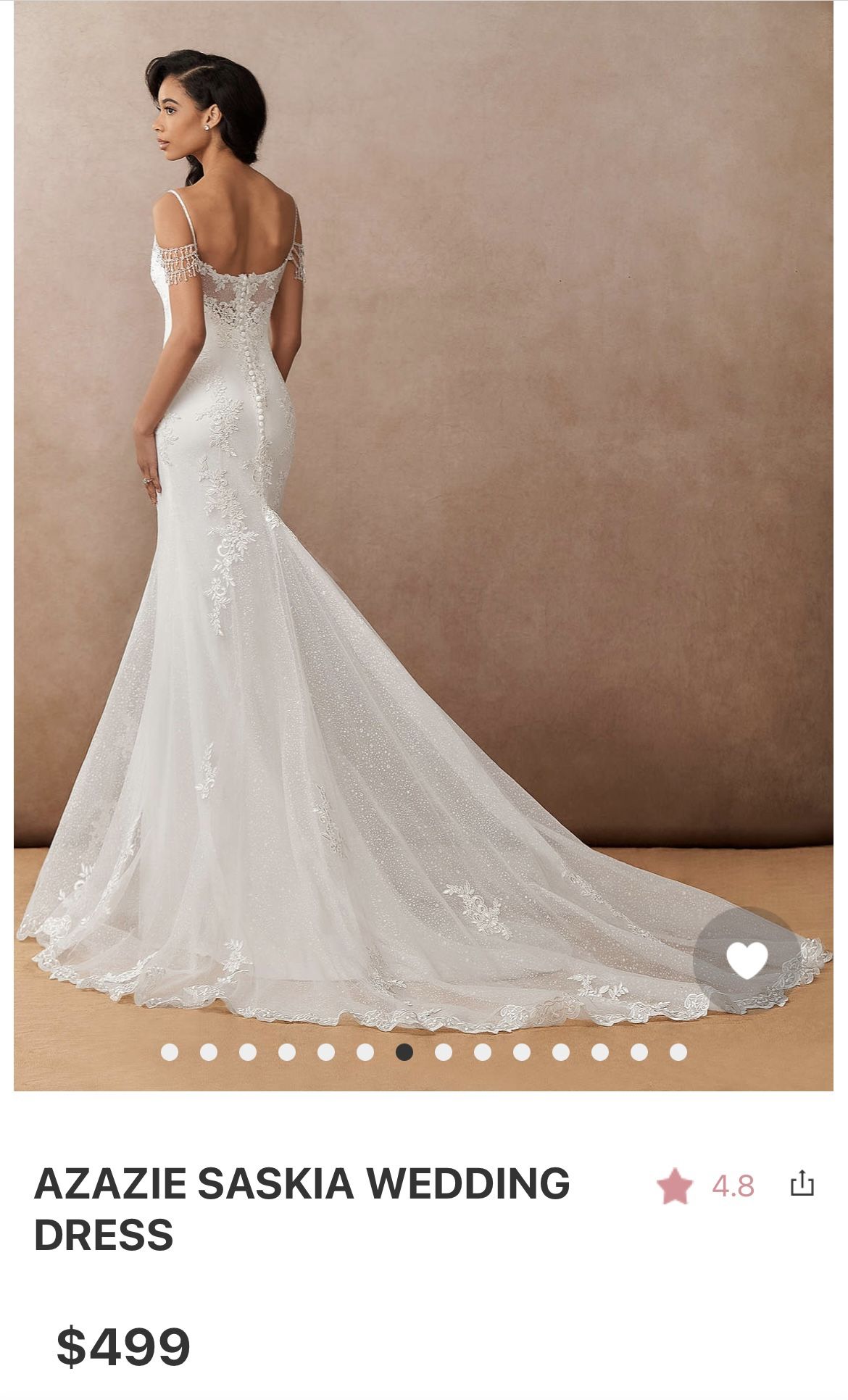 Azazie Saskia Wedding Dress