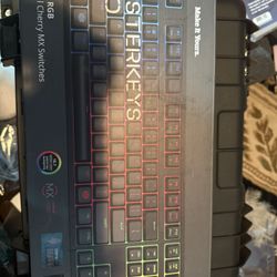 Cooler Master MasterKeys Pro S Cherry MX Brown Mechanical RGB Keyboard.