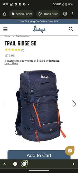 Back Pack For Camping