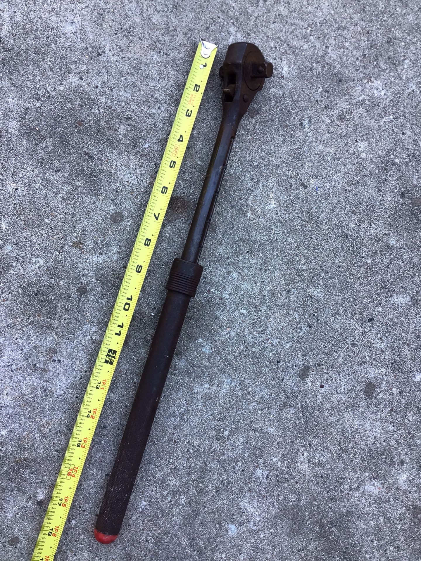 18" Long heavy duty extension extendable telescopic auto car truck motor engine wrench tire 1/2" 3/8" wheel tool