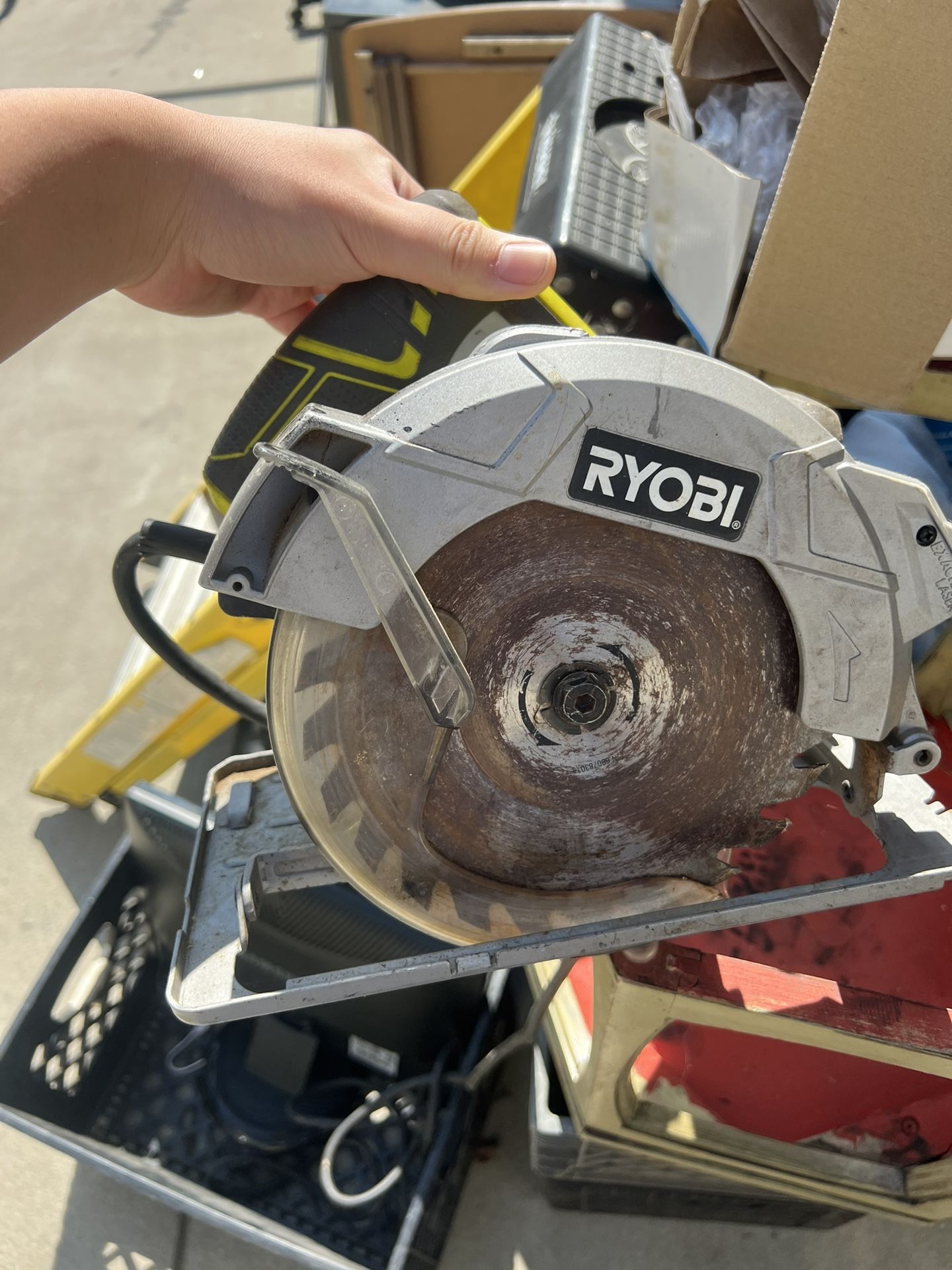 Plug In Ryobi Saw 