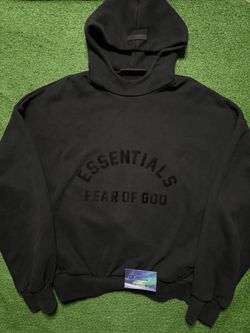 Fear Of God Hoodie Black Small Pre-Owned