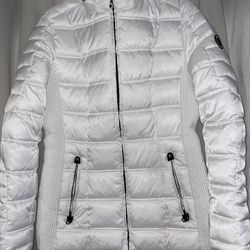 Nautica white puffer jacket size large
