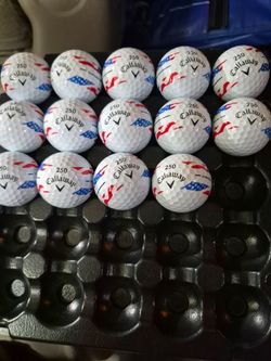 Golf balls callaway usa 250 stripe