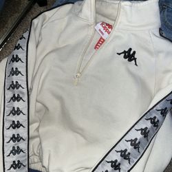 Womens Kappa Crop Sweatshirt