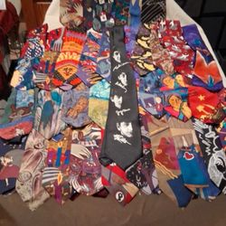 Beatles Silk Ties 