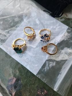 Gold Plated Rings