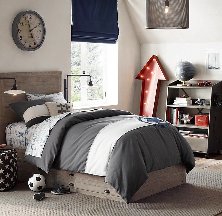 Restoration Hardware Weller Storage Twin BED