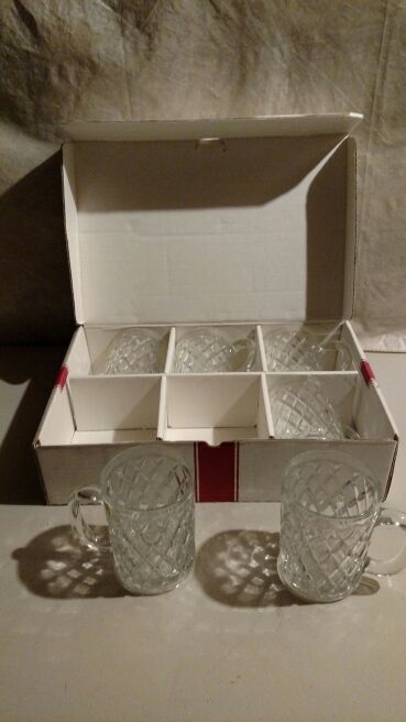 Crystal mugs