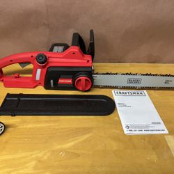 Brand New, Never Used  Craftsman 16in Electric 12.0amp  Chainsaw 