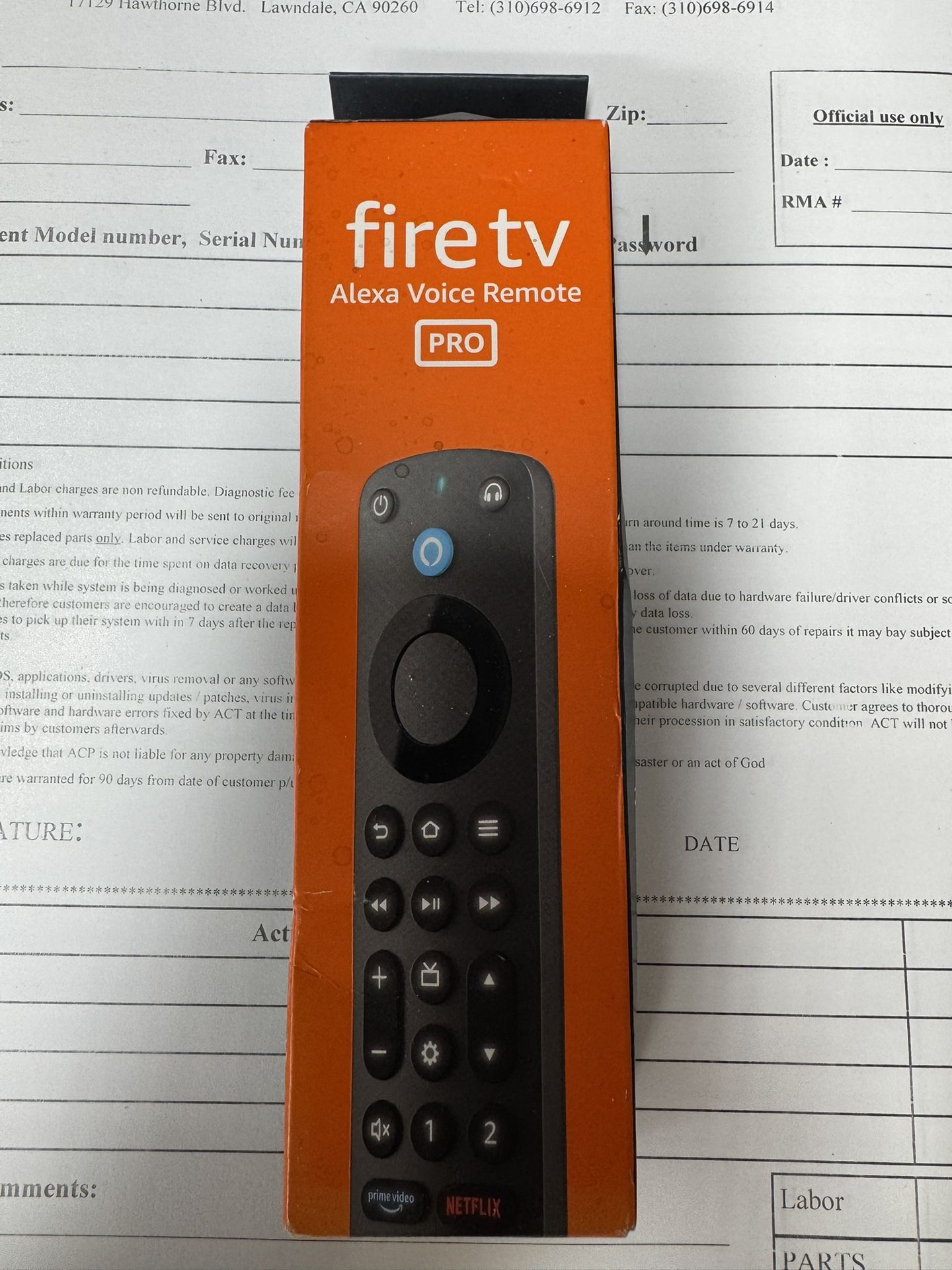 Amazon Firestick Remote New