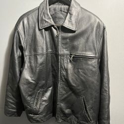 Roundtree & Yorke Leather Jacket XLT 