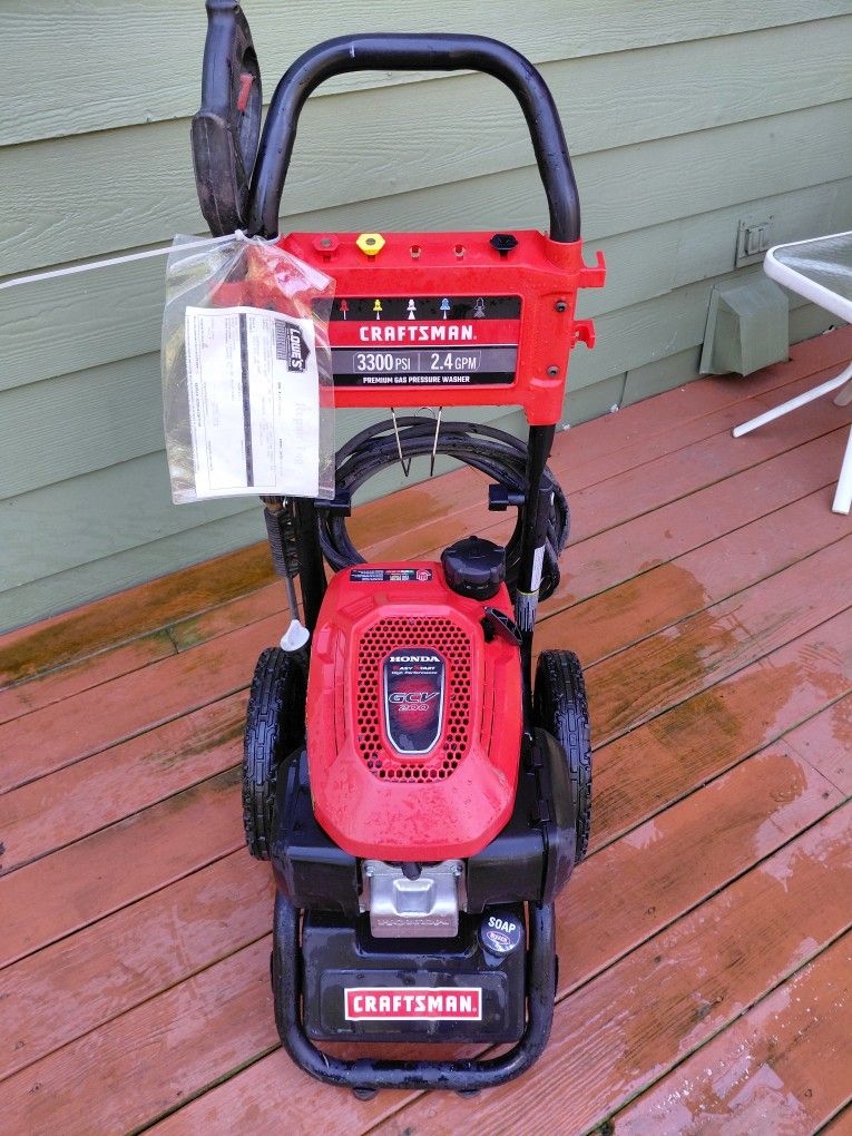 Honda Engine Pressure Washer 
