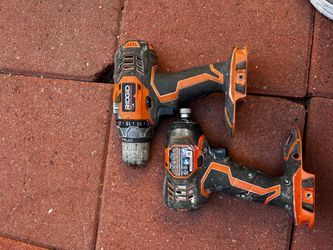 RIDGID Cordless Drill and Impact Driver Set