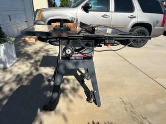 Sears Craftsman 10” flex drive table saw woodworking tools