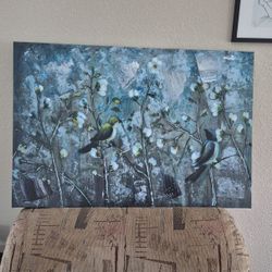 Canvas Pic: Bluebirds