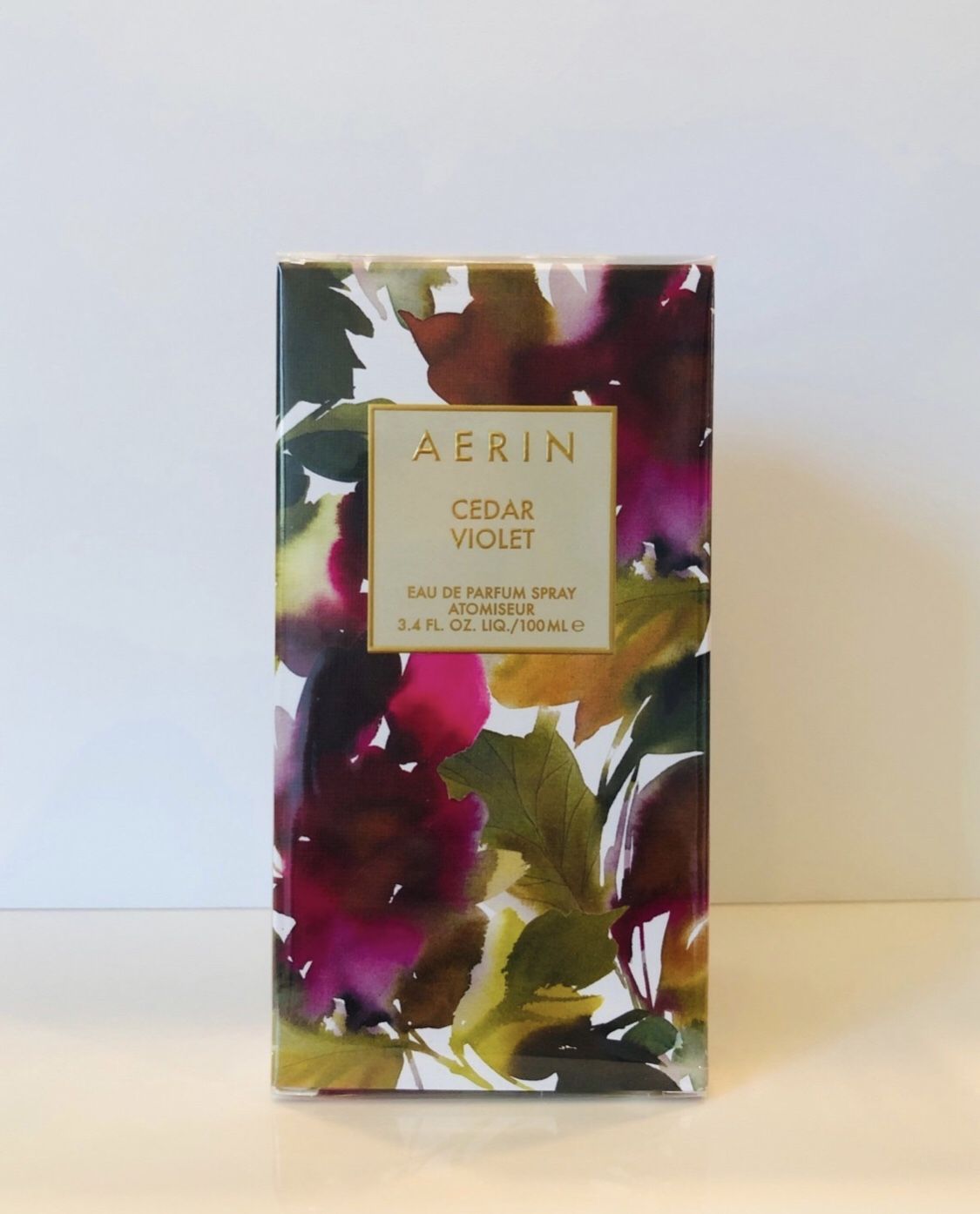 NIB Estee Lauder Aerin Cedar Violet EDP Spray Perfume 3.4 Oz/100 Ml, SEALED