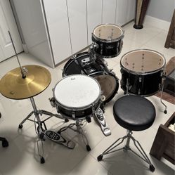 Used Pearl Drum Set For Sell