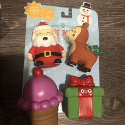 new set of dog toys and food, all for $10